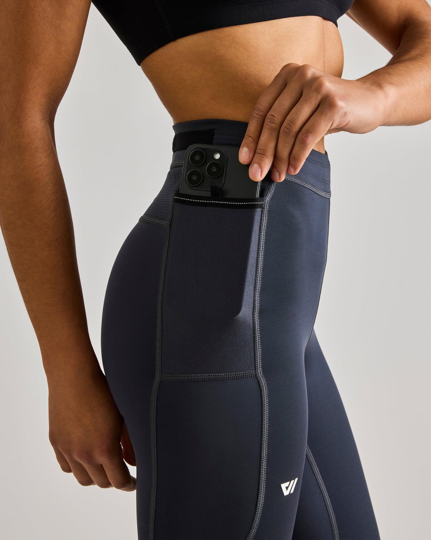 Women's Distance Full Tight in Hudson Grey