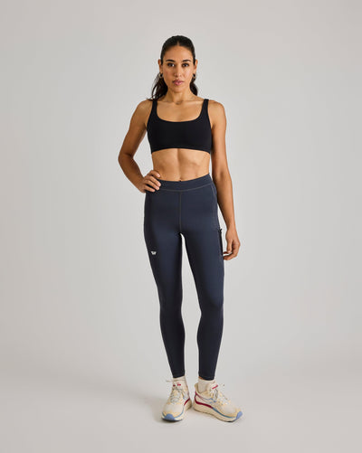 Women's Distance Full Tight in Hudson Grey