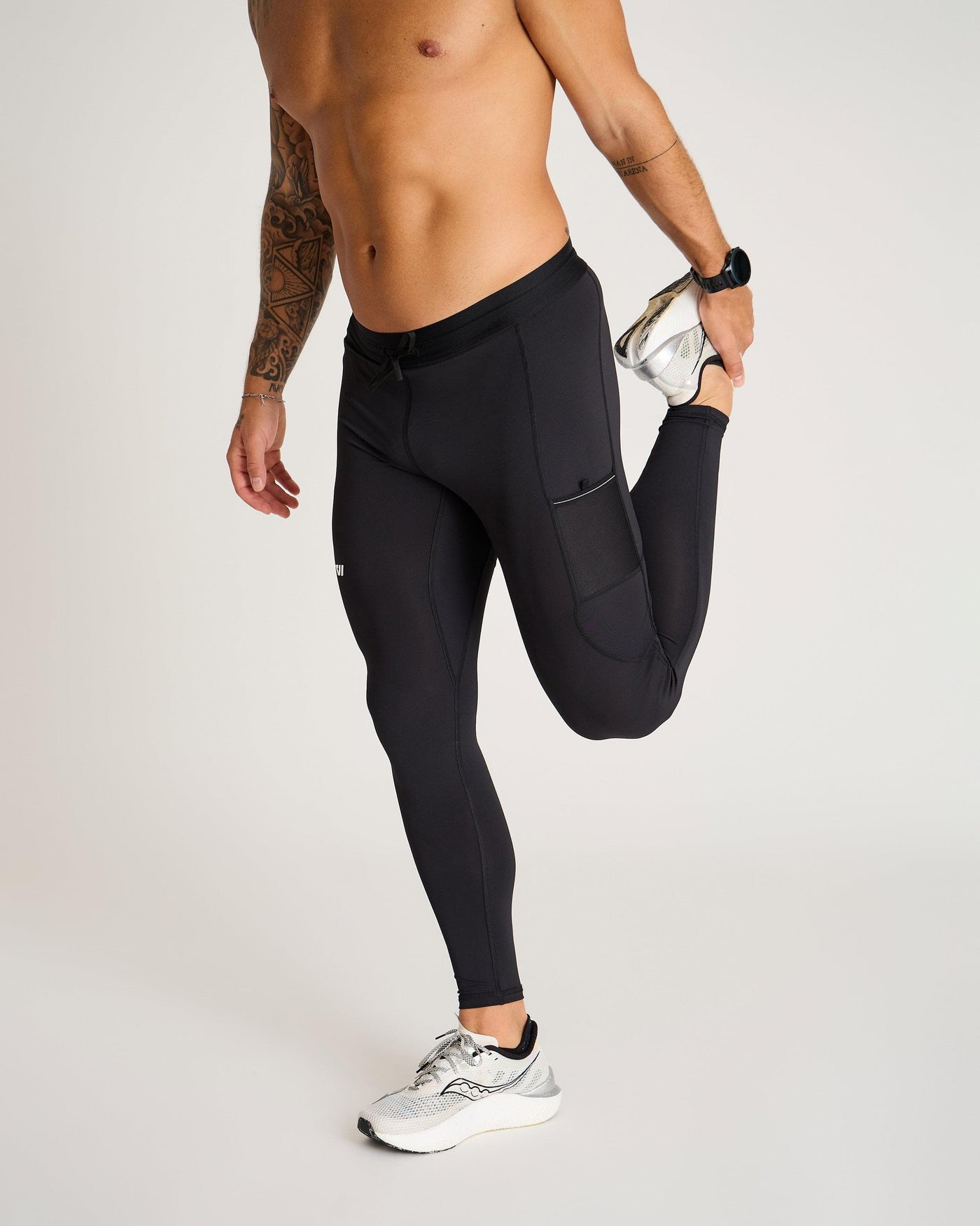 4F Functional Trousers with Back Pocket - Running tights Men's