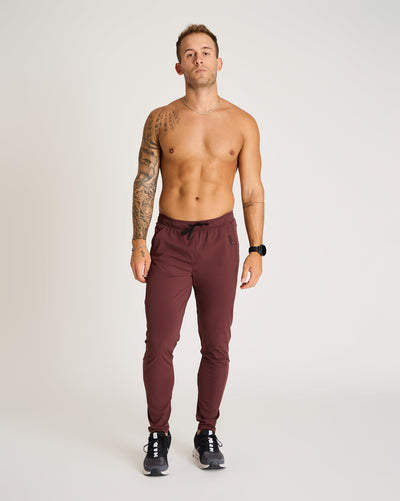 Warren Pant in Burgundy