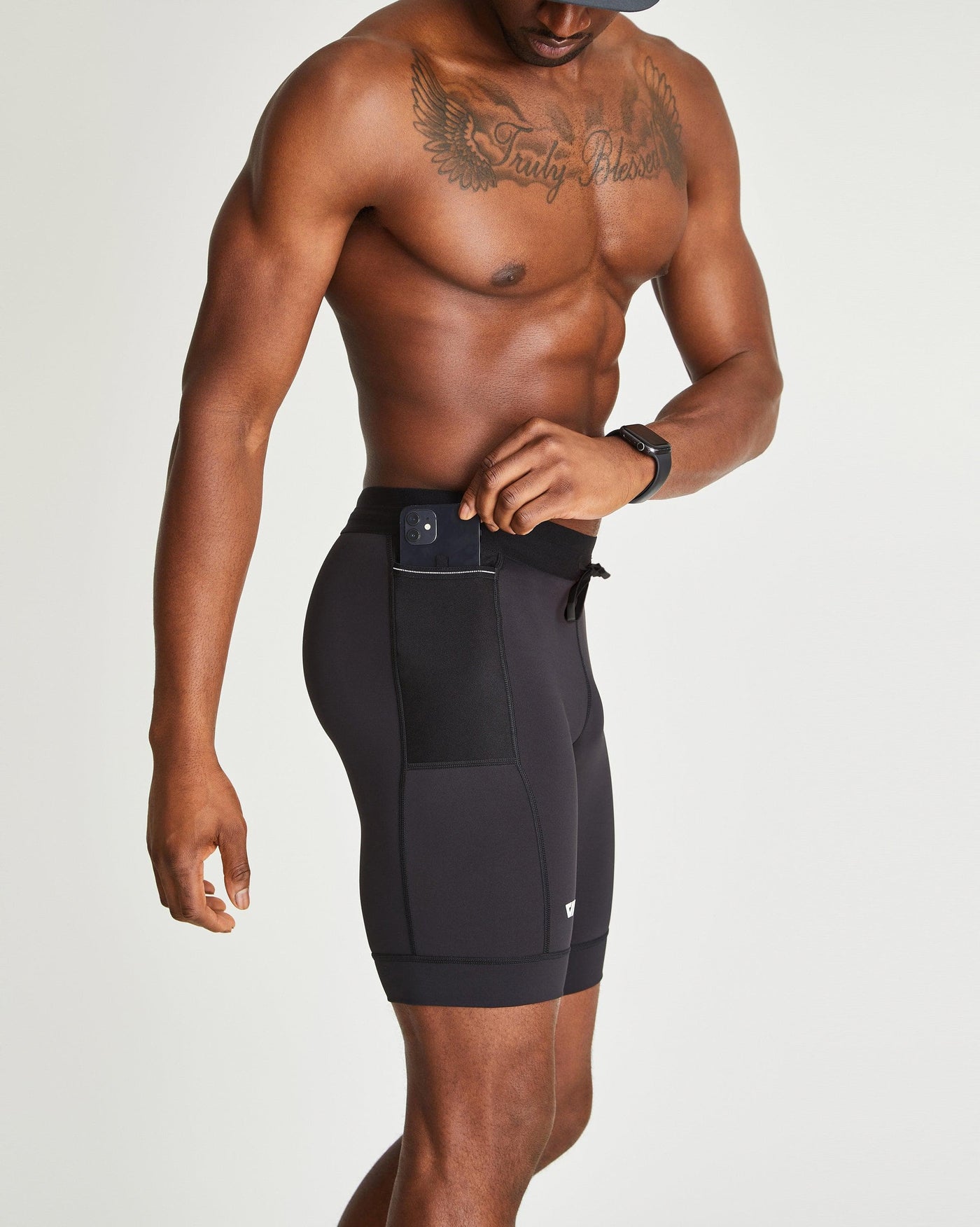 Sprint Half Tight 5-Pack (Black and Black and Black and Black and Black)