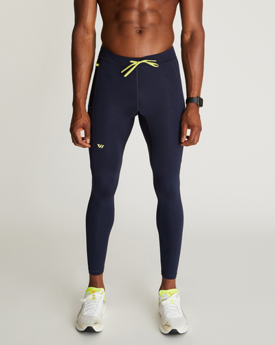 Distance Full Tight in Navy w/ Lightning Bolt